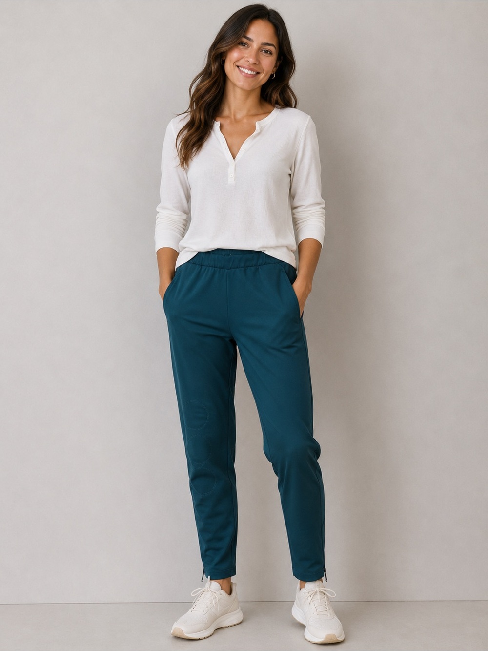 NWT Universal Standard Sea Moss Green Moro Pocket Signature Ponte Pants Size 6/8